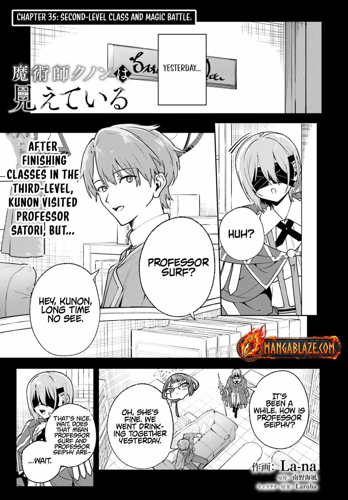 Kunon The Sorcerer Can See Through, Chapter 35-1, page 2
