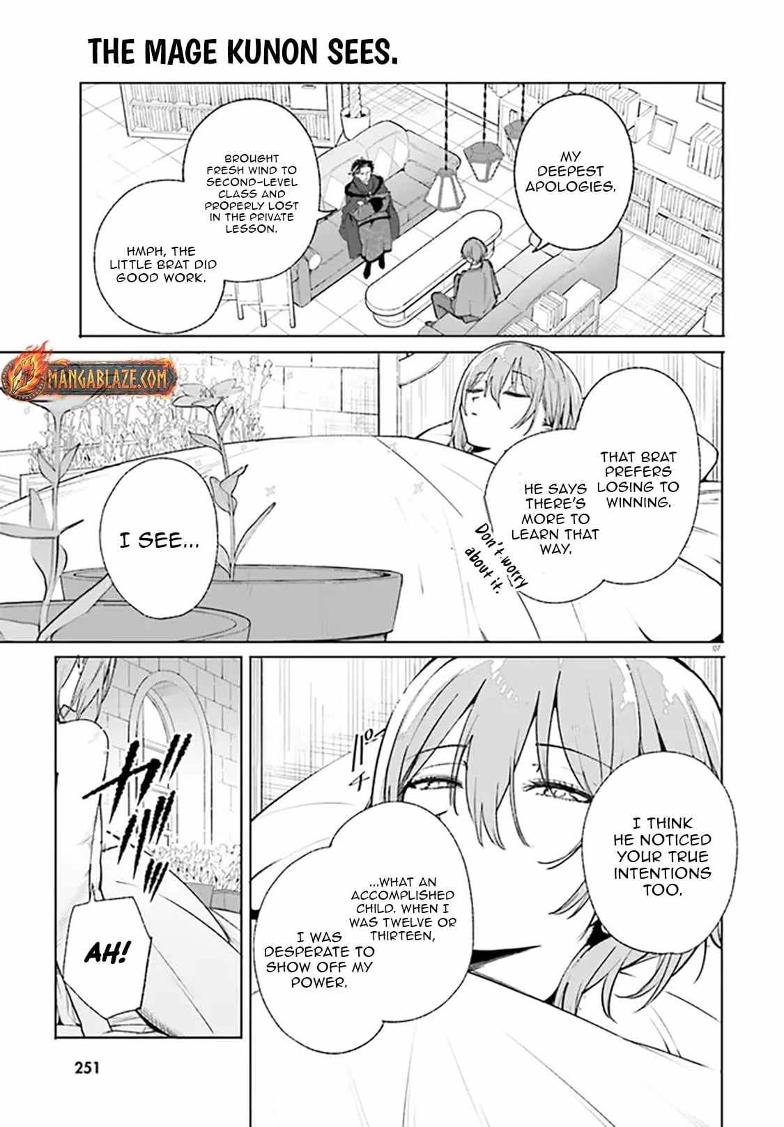 Kunon The Sorcerer Can See Through, Chapter 37-1, page 7