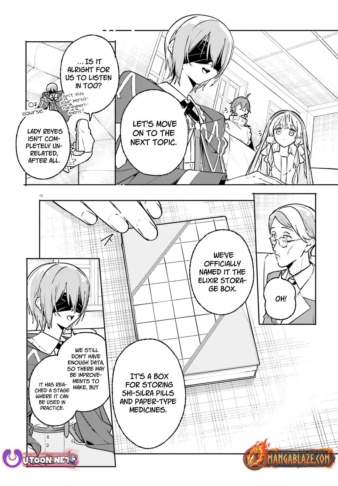 Kunon The Sorcerer Can See Through, Chapter 47.1, page 10