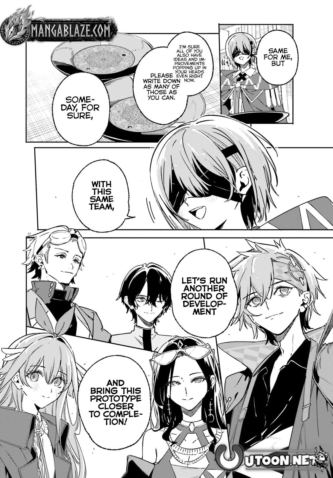 Kunon The Sorcerer Can See Through, Chapter 48.1, page 12