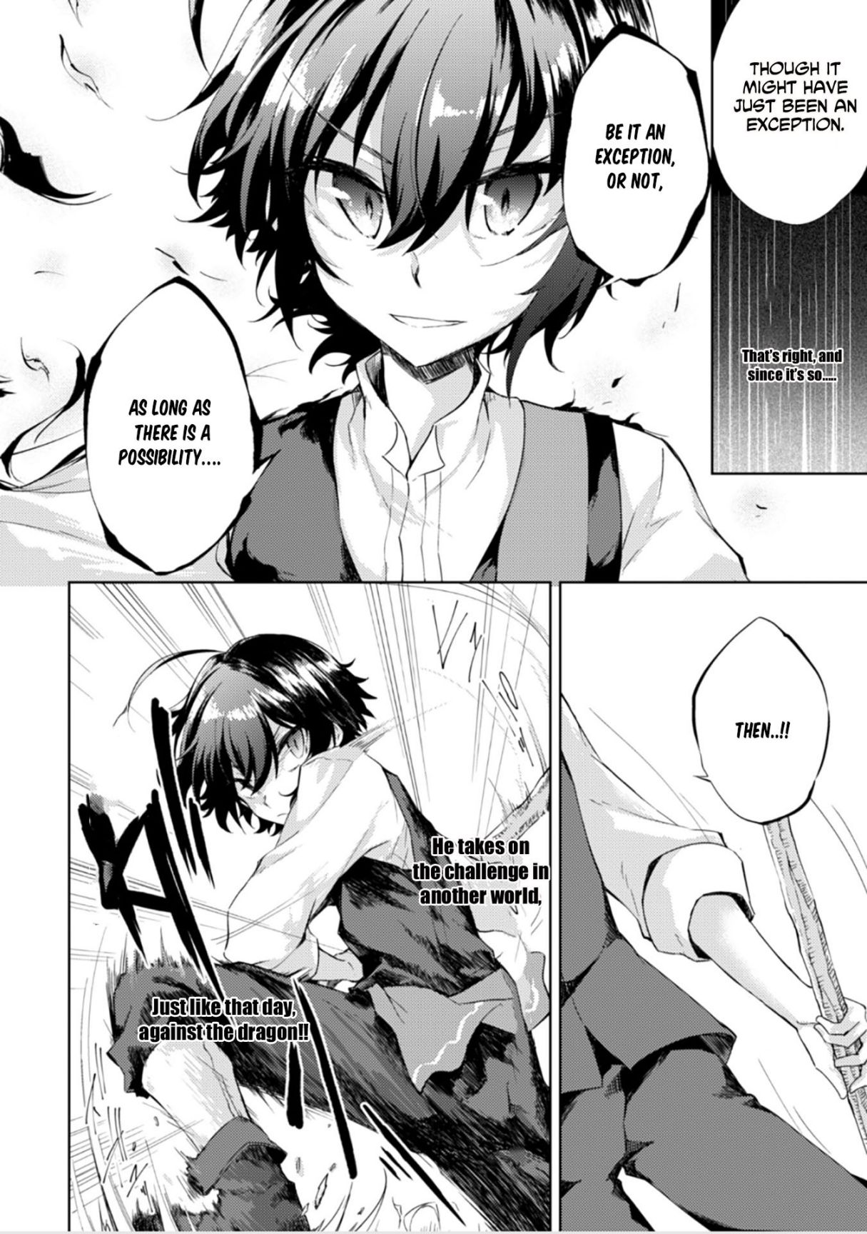 Moto Saikyou no Kenshi wa, Isekai Mahou ni Akogareru, Chapter 1, page 17