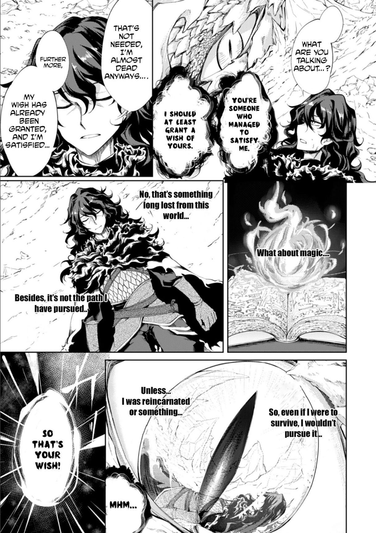 Moto Saikyou no Kenshi wa, Isekai Mahou ni Akogareru, Chapter 1, page 6