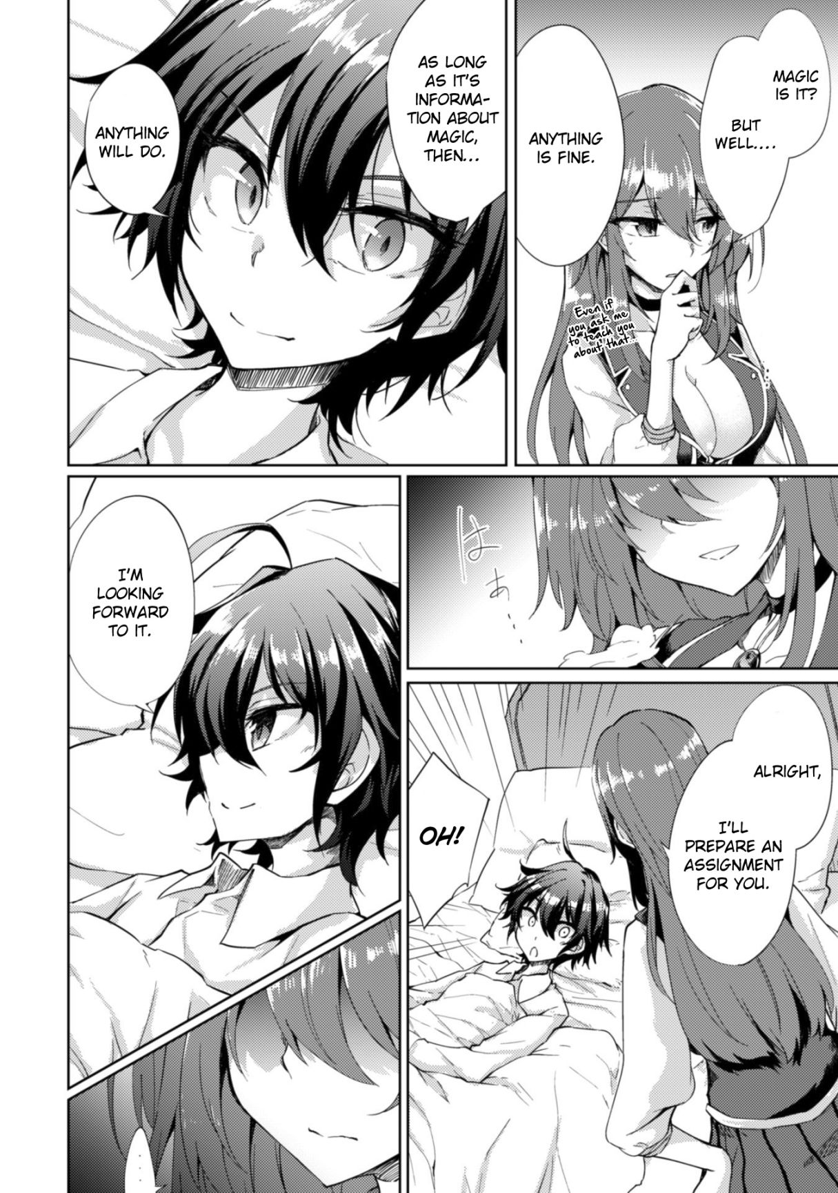 Moto Saikyou no Kenshi wa, Isekai Mahou ni Akogareru, Chapter 2, page 13