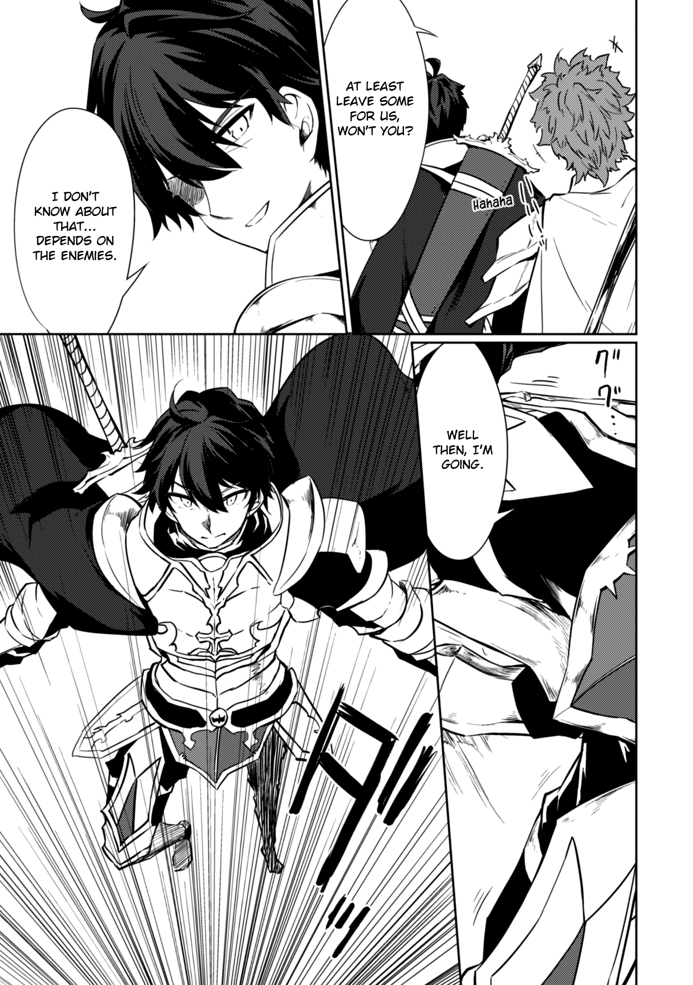 Moto Saikyou no Kenshi wa, Isekai Mahou ni Akogareru, Chapter 22, page 3
