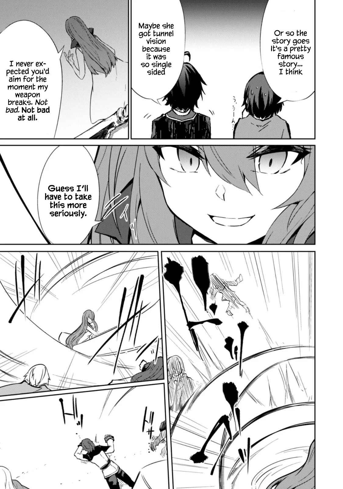 Moto Saikyou no Kenshi wa, Isekai Mahou ni Akogareru, Chapter 28, page 5