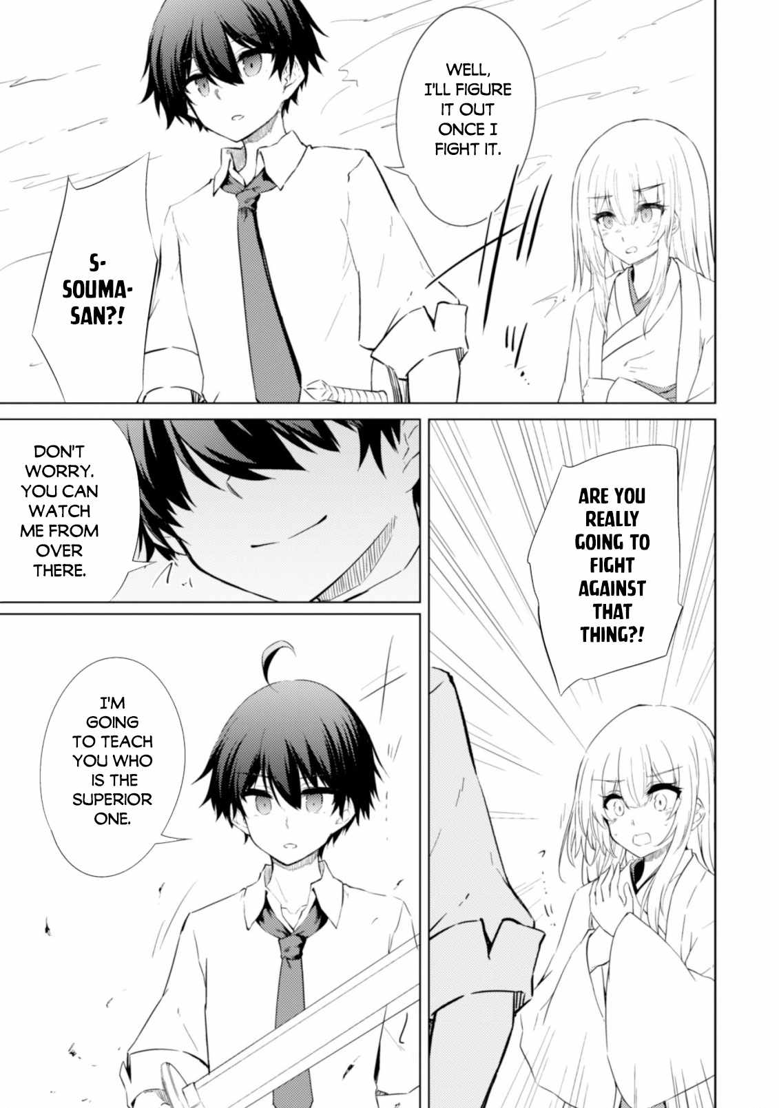 Moto Saikyou no Kenshi wa, Isekai Mahou ni Akogareru, Chapter 43, page 19
