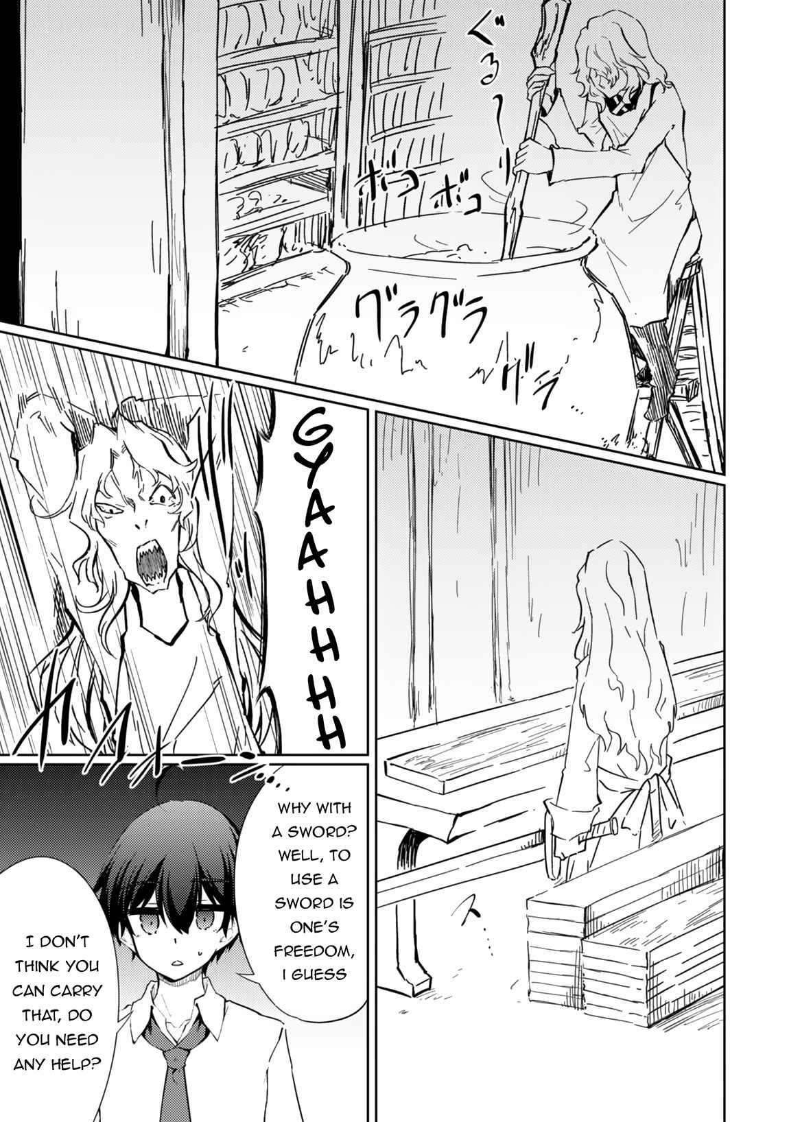 Moto Saikyou no Kenshi wa, Isekai Mahou ni Akogareru, Chapter 45, page 22