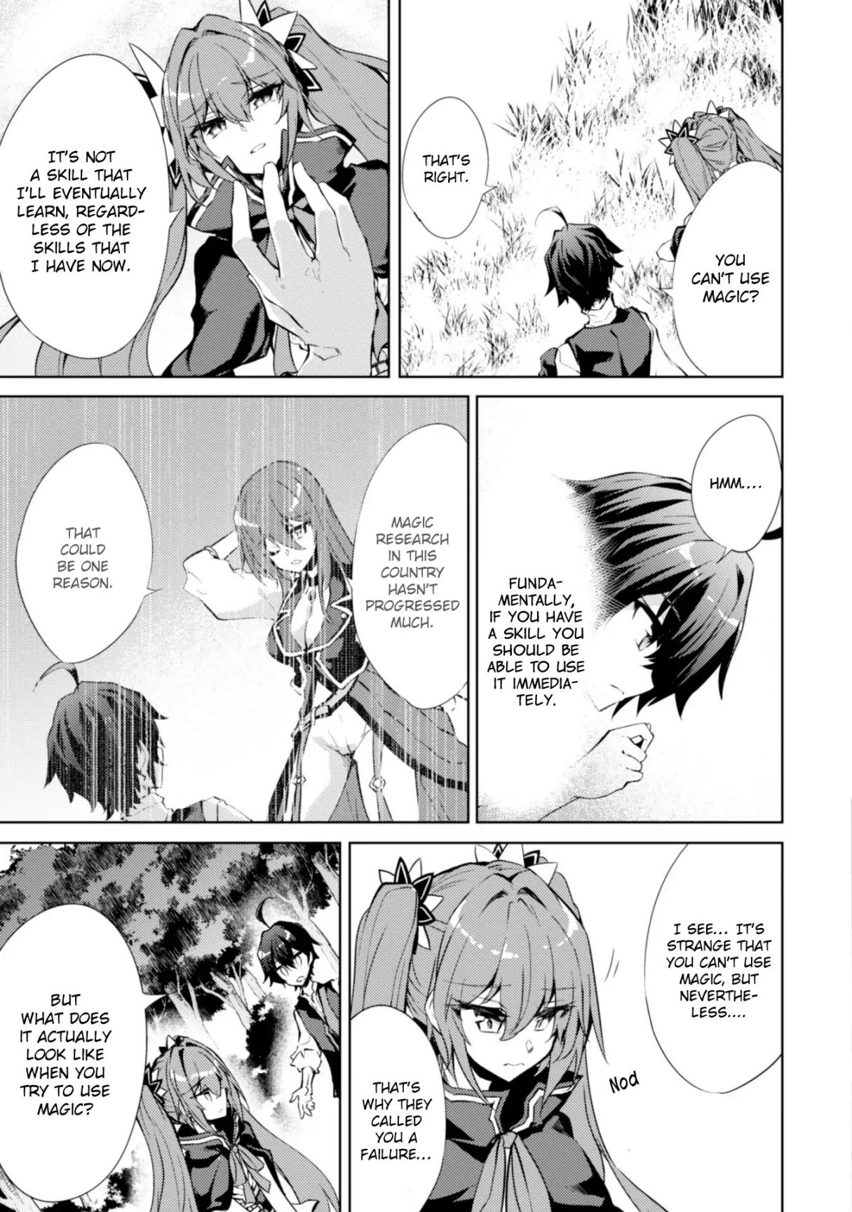 Moto Saikyou no Kenshi wa, Isekai Mahou ni Akogareru, Chapter 5, page 5