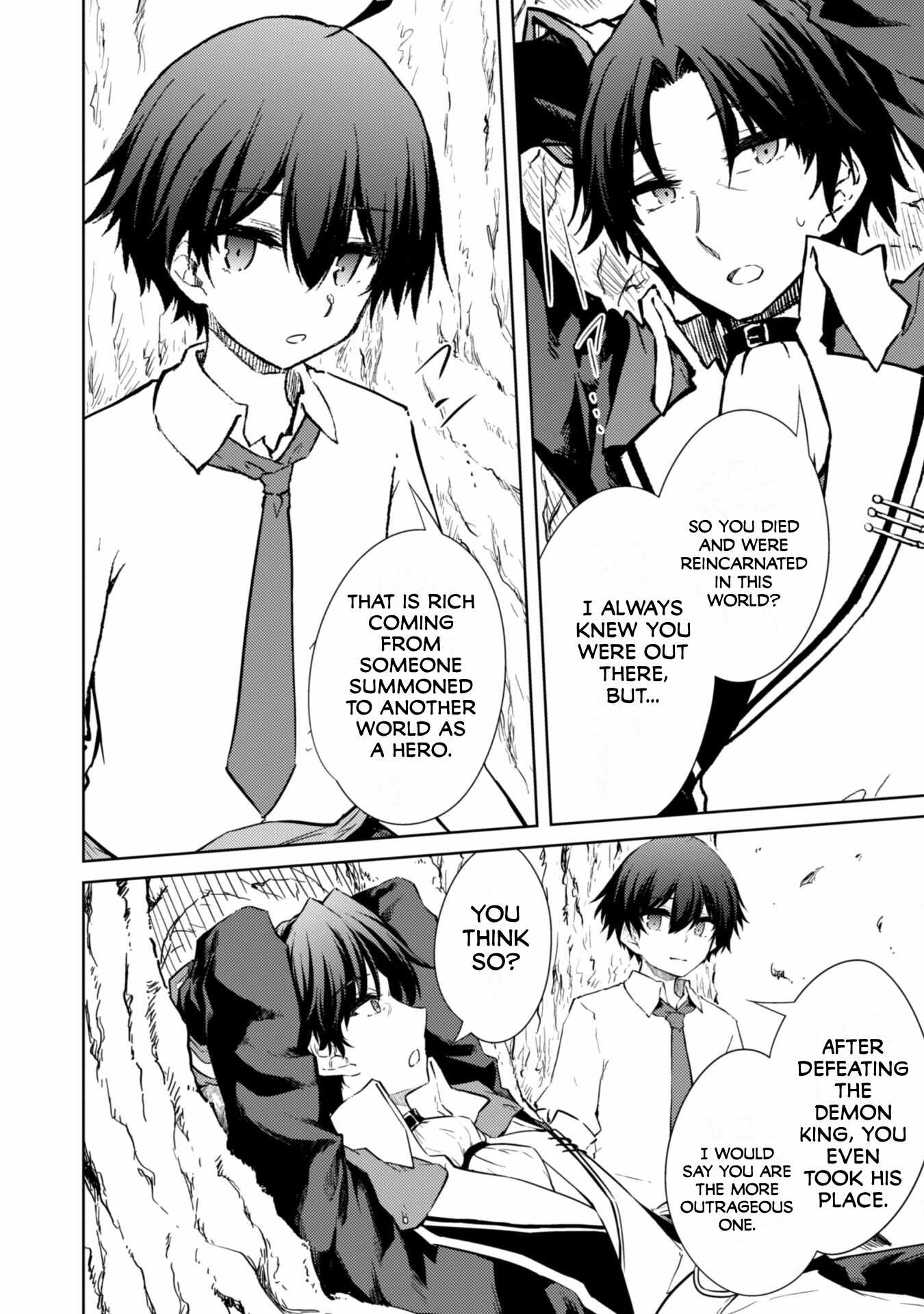 Moto Saikyou no Kenshi wa, Isekai Mahou ni Akogareru, Chapter 53-1, page 3