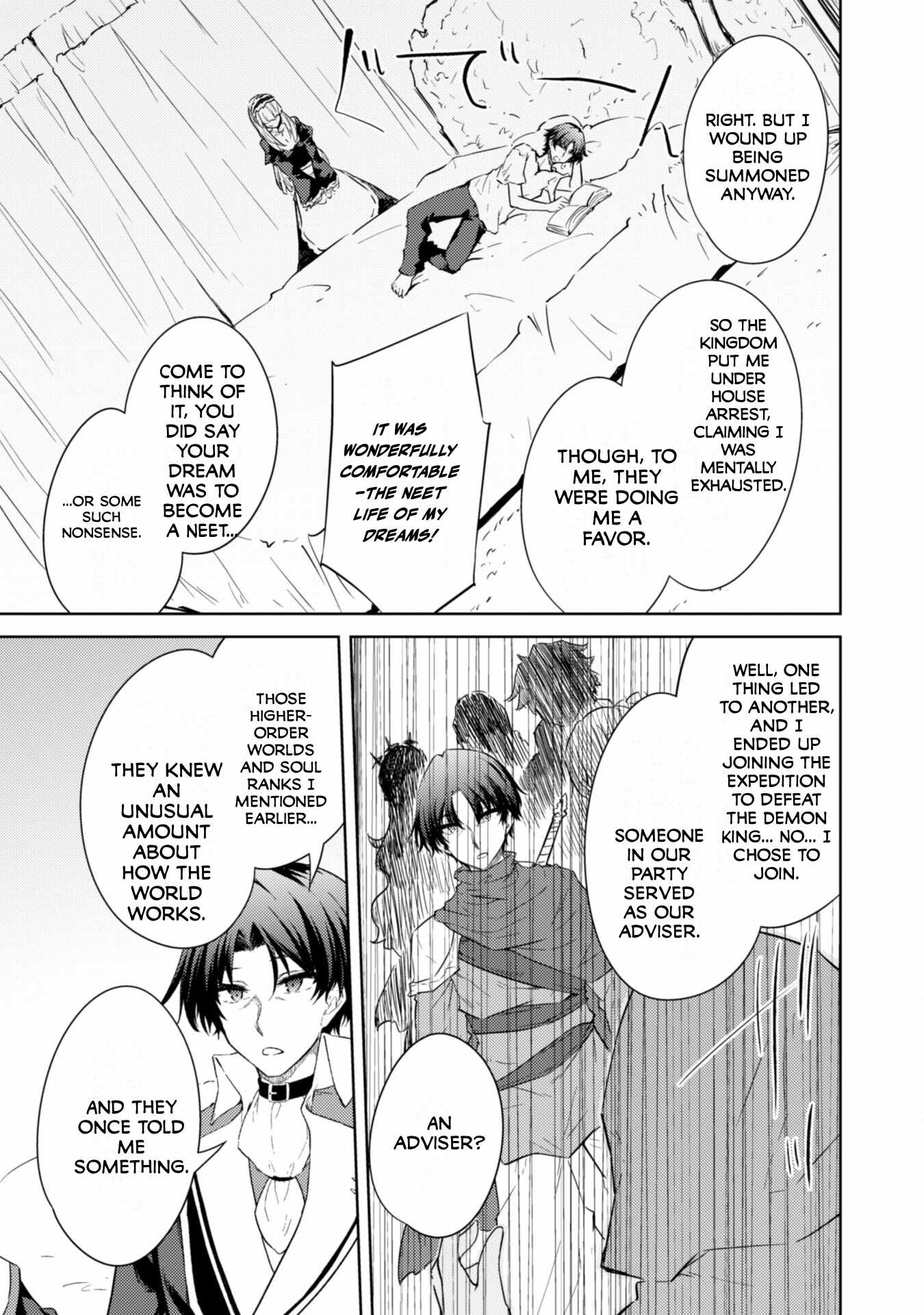 Moto Saikyou no Kenshi wa, Isekai Mahou ni Akogareru, Chapter 55, page 8