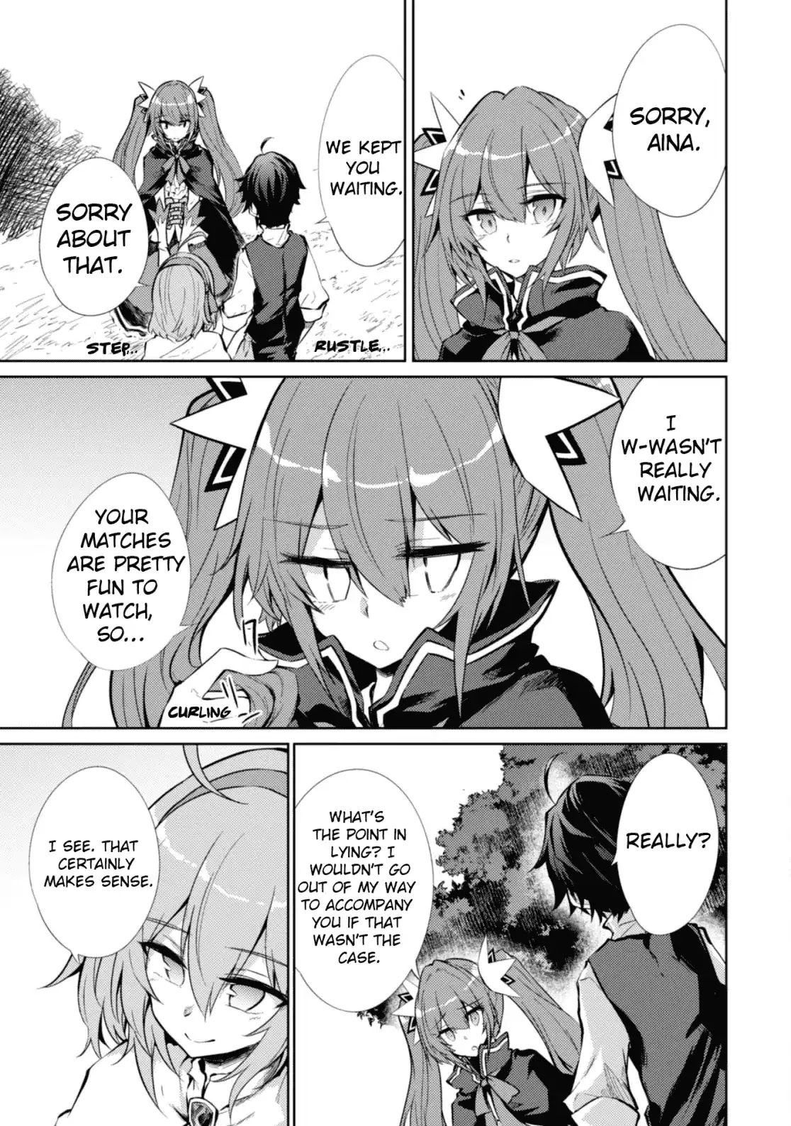 Moto Saikyou no Kenshi wa, Isekai Mahou ni Akogareru, Chapter 8, page 7