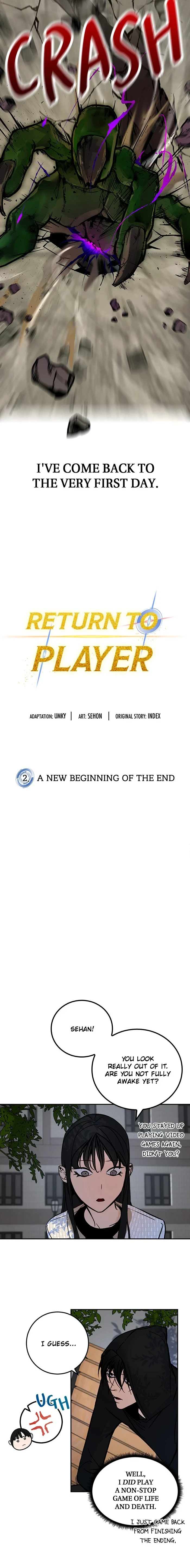 Return to Player, Chapter 2 - A New Beginning of the End, page 2