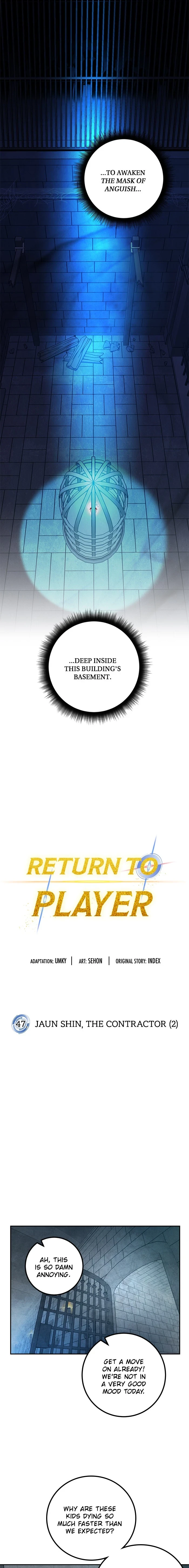 Return to Player, Chapter 47 - Jaun Shin, the Contractor (2), page 4
