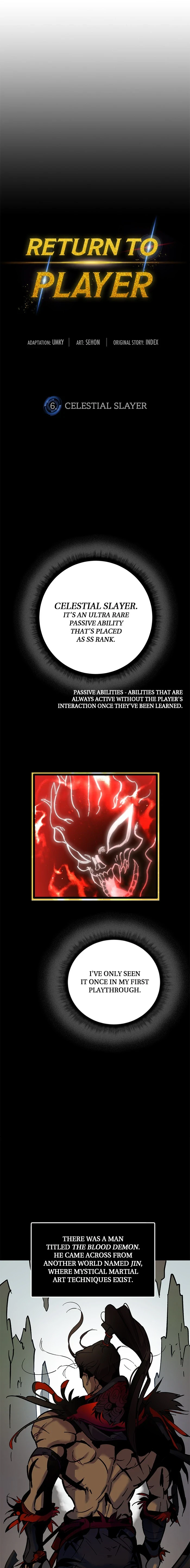 Return to Player, Chapter 6 - Celestial Slayer, page 6