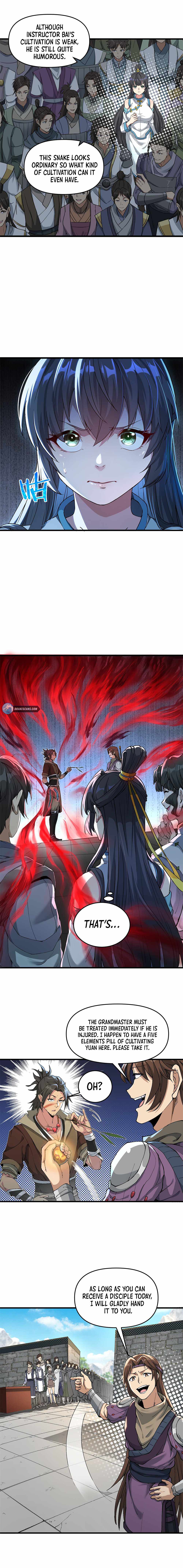 After Ten Years of Chopping Wood, Immortals Begged To Become My Disci..., Chapter 1, page 8