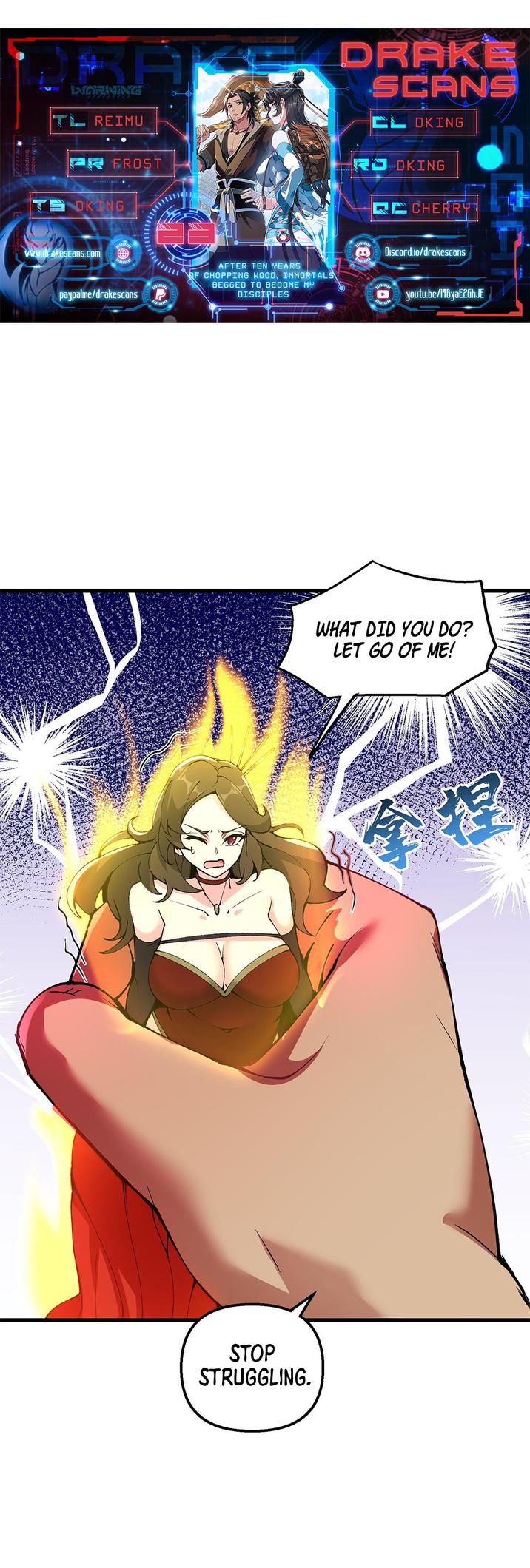 After Ten Years of Chopping Wood, Immortals Begged To Become My Disci..., Chapter 23, page 1